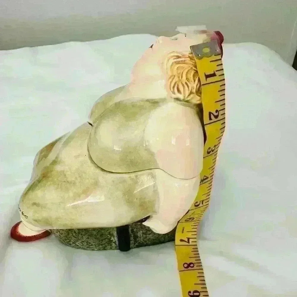 2002 House of Prill Erika Oller Artwork “Happily Dying of Chocolate “ Cookie Jar